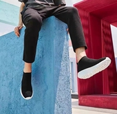 官方四季 休闲鞋 春秋夏一脚蹬懒人鞋 透气网鞋 子 男女款 多运动走路鞋