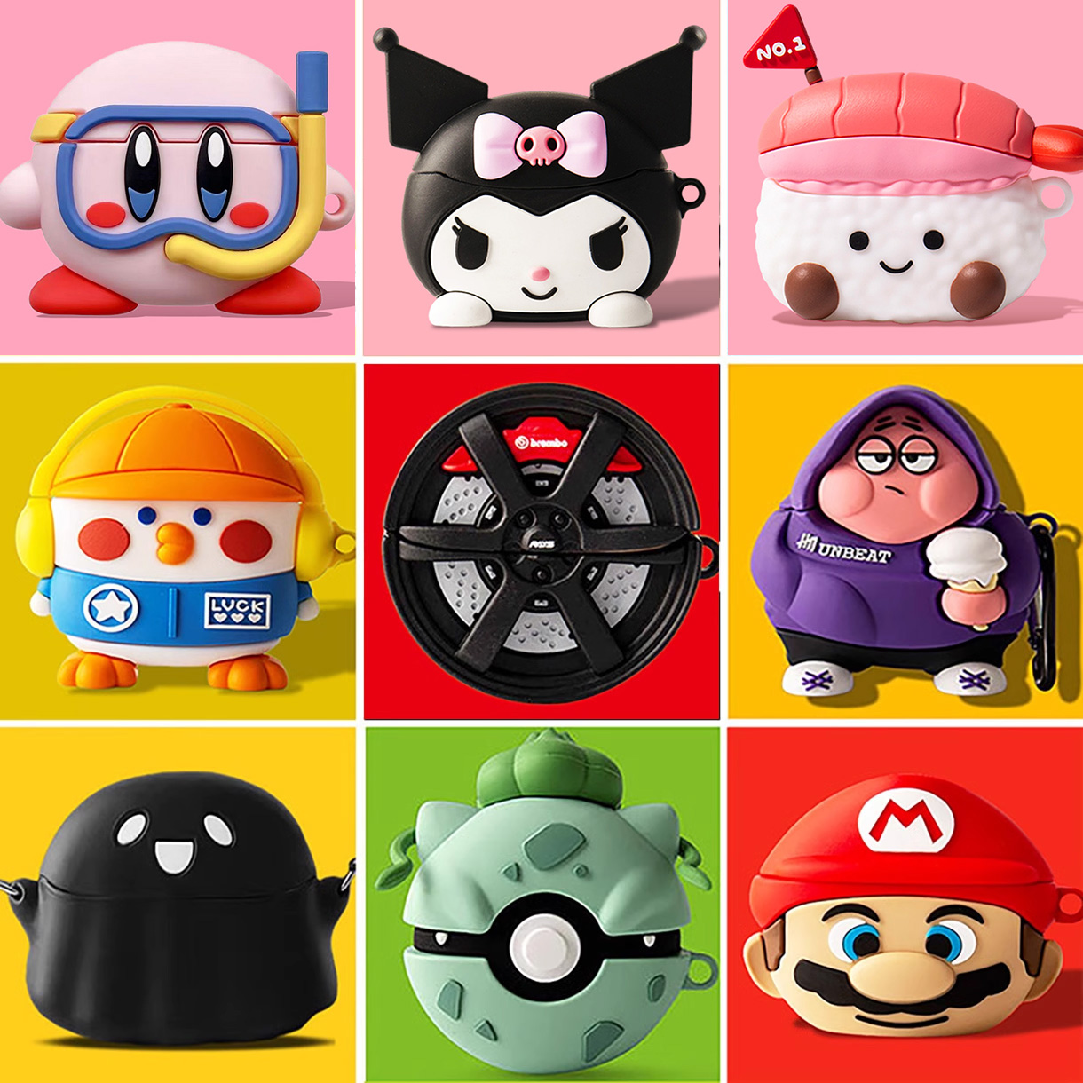 适用于oppoencofree3耳机保护套oppo Enco Free3蓝牙耳机套oppofree2硅胶2i软air2pro充电盒Rpro卡通free 3女