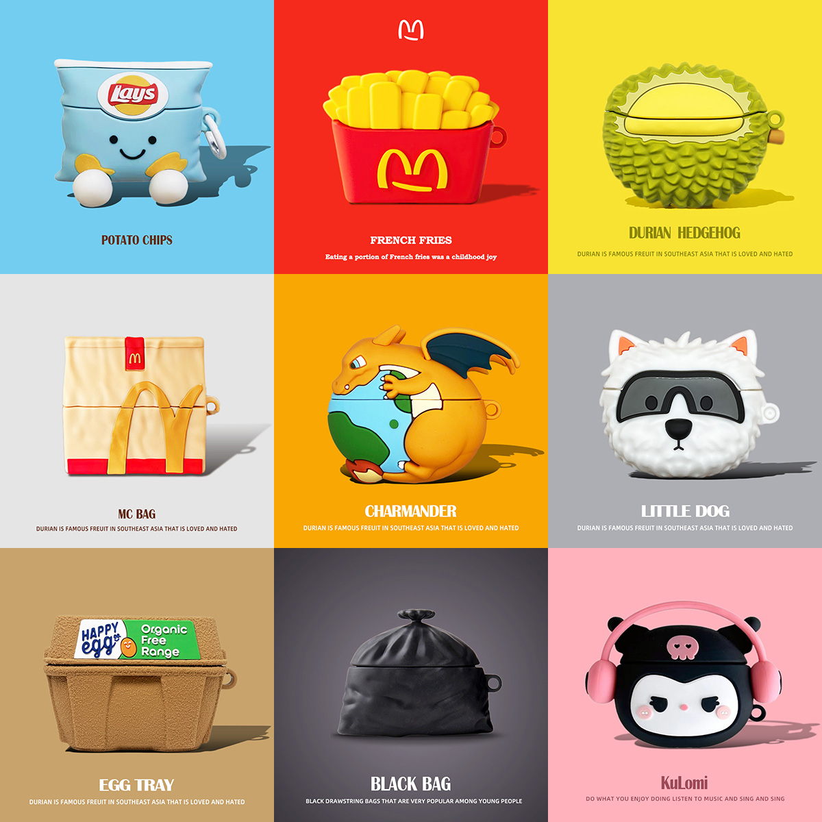 适用于samsung三星buds3pro保护套Galaxy buds2pro保护壳live硅胶buds3软蓝牙耳机套bus2pro卡通喷火龙耳机盒