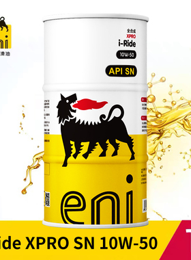 埃尼 eni全合成摩托车润滑油 XPRO 4T SN 10W-50 1L