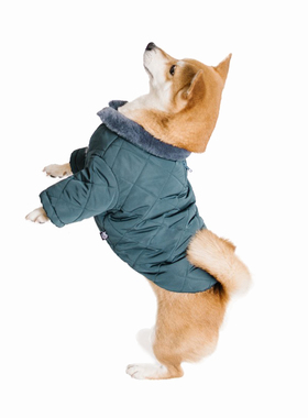 Sniff宠物狗狗冬装加绒衣服法斗泰迪比熊中大小型犬防寒保暖棉服