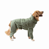 Sniff宠物狗狗中大型柴犬户外四脚工装 衣服防水防风冲锋衣雨衣
