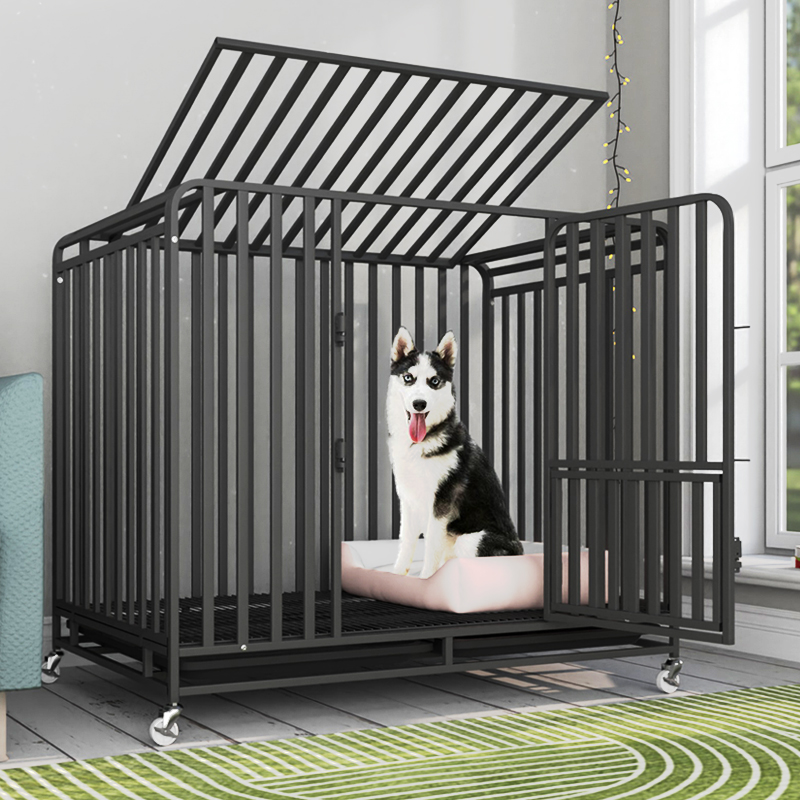 狗笼子大型犬带厕所分离室内家用金毛柯基哈士奇中小型犬宠物围栏 升郦精挑收集城