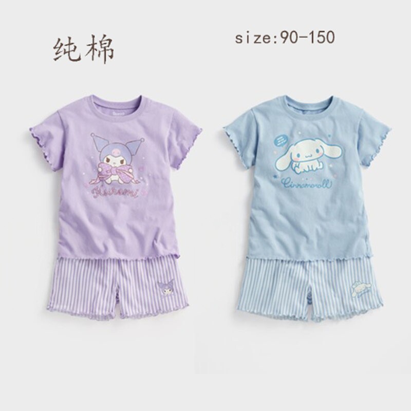 童装大耳狗半袖宽松家居服夏新款