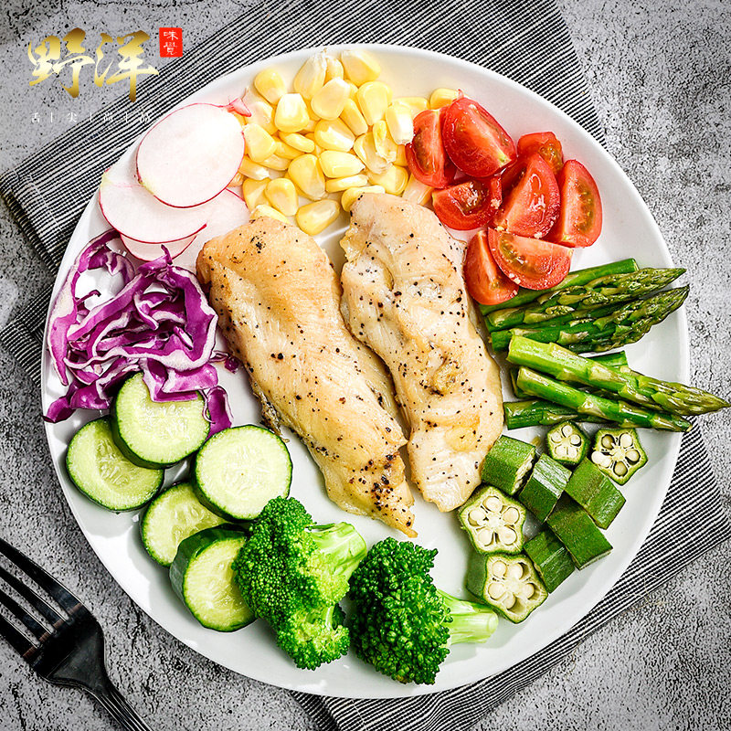 【6袋纯肉】即食鸡胸肉低脂无油轻食鸡肉高蛋白零食健身代餐饱腹