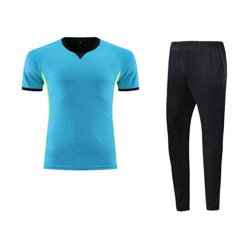 新款专业篮球裁判服个性定制速干透气团队排羽毛球裁判服短袖套装