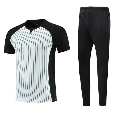 新款专业篮球裁判服个性定制速干透气团队排羽毛球裁判服短袖套装