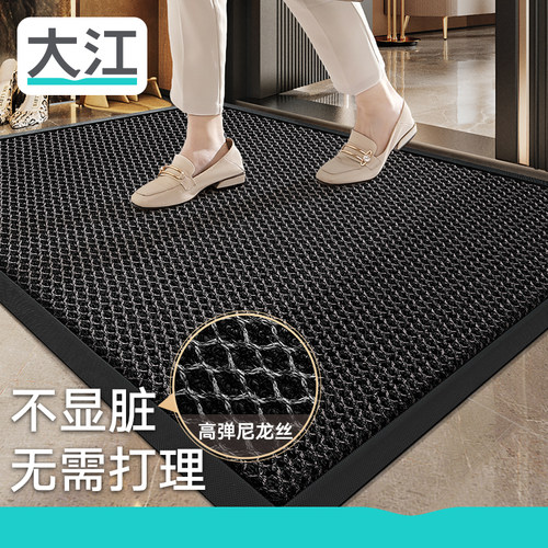 大江地垫豪宅门口入户门除尘