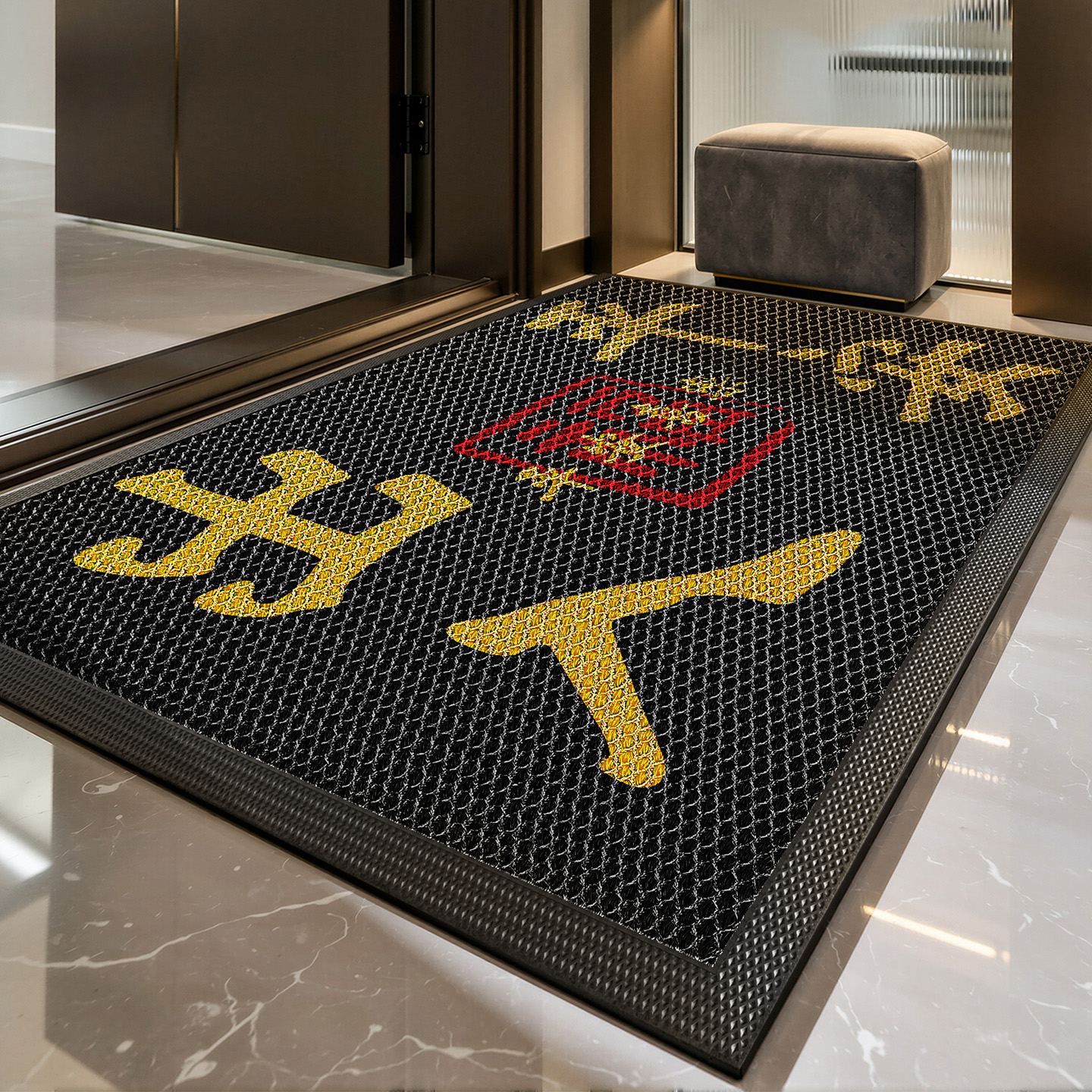 大江高级入户门除尘耐磨地垫