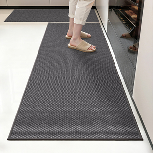 大江厨房地垫防滑防油可擦免洗专用吸水脚垫长条垫子耐脏定制地毯