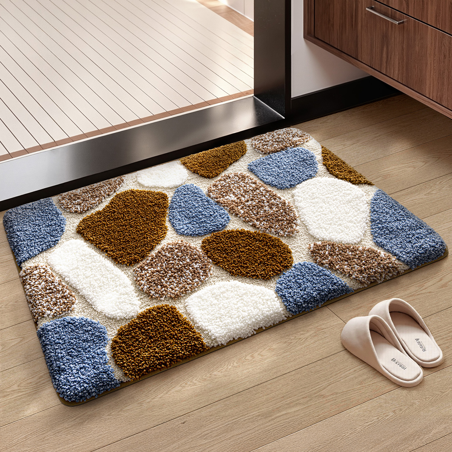 大江高级浴室强吸水防滑速干地垫