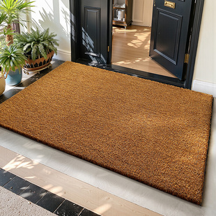 大江地垫天然椰棕入户门脚垫豪宅别墅门口耐磨免洗地毯户外进门垫