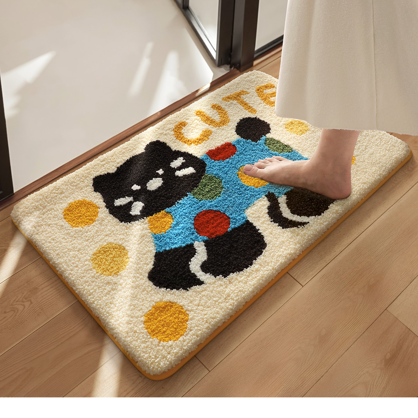 大江家用植绒卫生间门口专用地垫