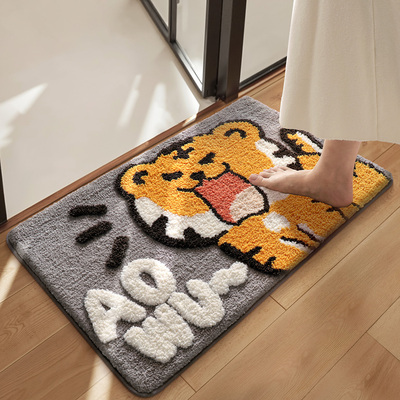 大江毛绒浴室吸水速干防滑地垫