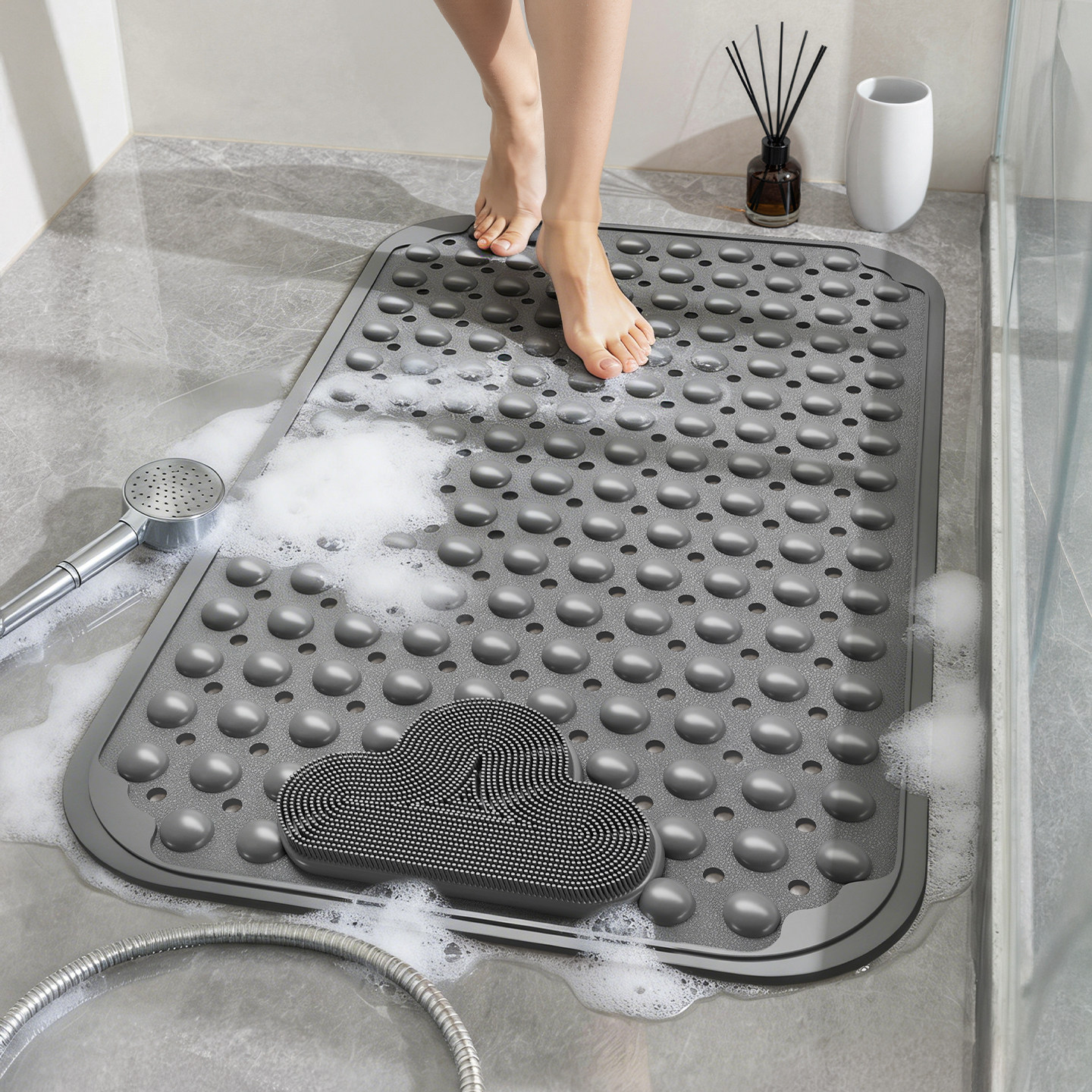 大江浴室专用防滑垫厕所儿童防摔地垫淋浴房按摩卫生间洗澡脚垫子,家庭/个人清洁工具,地垫,淘宝优惠券,粉丝福利购,淘宝优惠卷