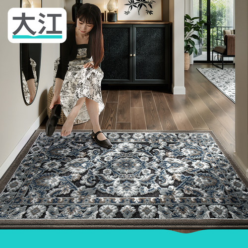 大江地垫欧式复古入户门口除尘