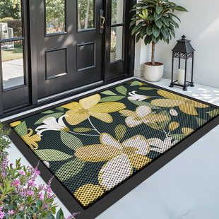 大江入户门地垫2026新款高级玄关门口耐磨脚垫室外防滑进门除尘垫