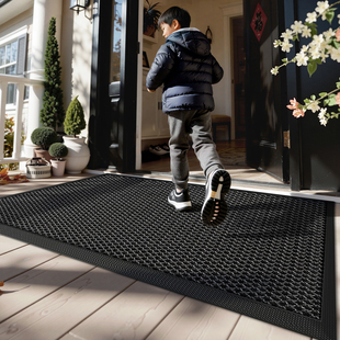 大江别墅入户门专用地垫新款 大门口弹力门垫防滑脚垫室外进门地毯