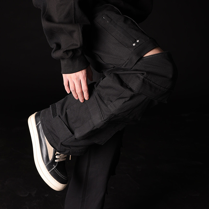 户外多口袋可拆卸二合一工装裤