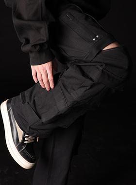 CATCHUS多口袋可拆卸SOLOTEX山系户外机能伞兵裤工装裤休闲长裤男