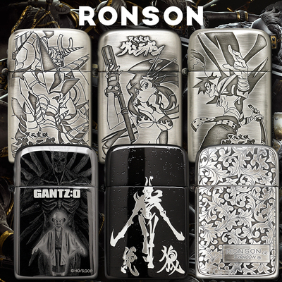 RONSON朗森打火机动漫唐草