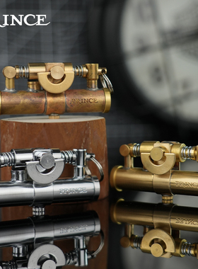 日本Prince王子老式复古机械砂轮煤油DUCK公爵打火机创意个性礼物