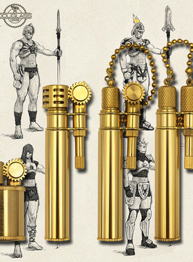 日本进口正品WIN威恩胜利道格拉斯创意复古纯铜迷你煤油打火机