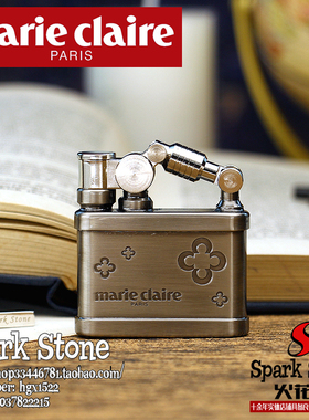 日本原装MarieClaire嘉人复古老式个性纯铜煤油打火机 MC-201SB