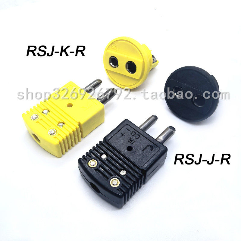 K型热电偶连接器嵌入式圆形面板