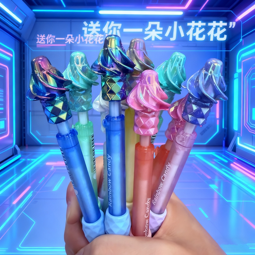 超敏旋风转转中性笔0.5黑