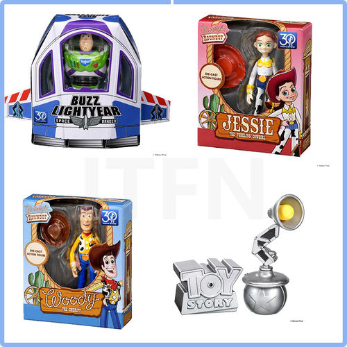 TOMY多美卡8月新品玩具总动员30周年胡迪巴斯光年翠丝收藏模型件