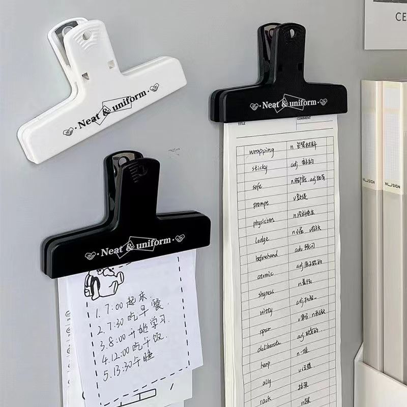 磁吸手帐夹子文具高颜值小夹子