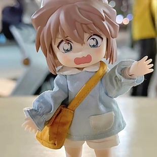 灰原哀人偶全套ob11表情脸壳名侦探柯南bjd娃娃娃衣素体手办玩偶