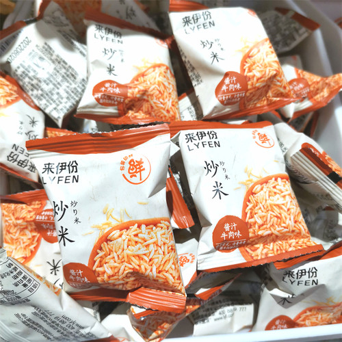 来伊份炒米酱汁牛肉味小包装
