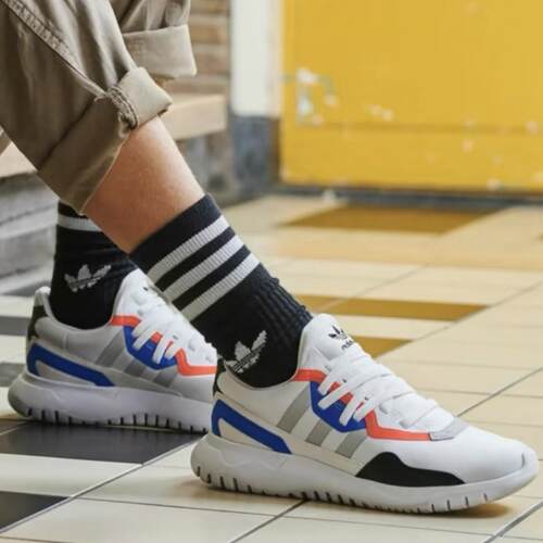 正品Adidas阿迪达斯三叶草男童时尚透气舒适缓震休闲运动鞋FX5321