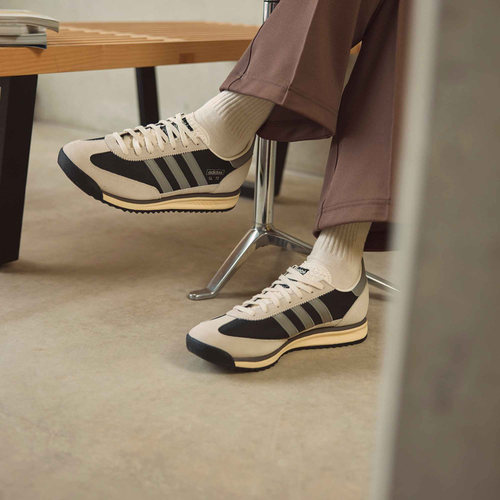 正品Adidas阿迪达斯三叶草SL72男女经典时尚休闲运动T头鞋 JI2498