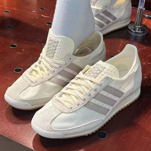 正品Adidas阿迪达斯三叶草SL72男女薄底时尚休闲运动T头鞋 JH7394