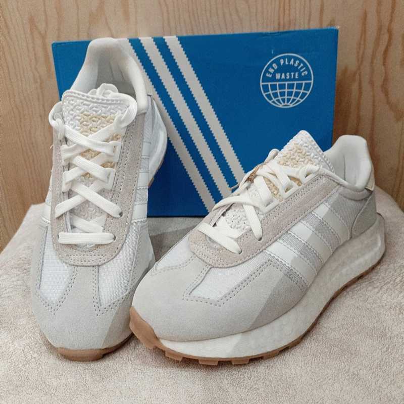 正品Adidas阿迪达斯三叶草E5男女爆米花减震休闲运动跑步鞋GW8259