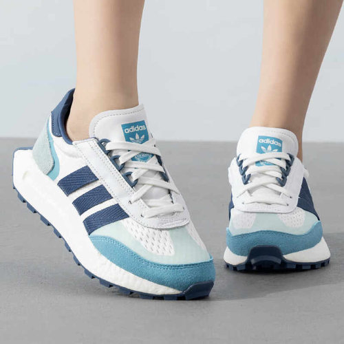 正品Adidas阿迪达斯三叶草BOOST女厚底减震舒适休闲运动鞋 JH7192