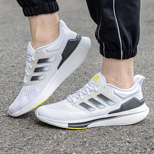 正品Adidas阿迪达斯男低帮防滑耐磨网面透气休闲运动跑步鞋GW6728
