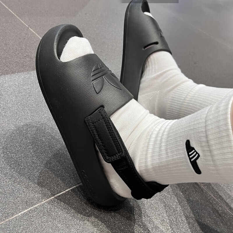 正品Adidas阿迪达斯三叶草运动沙滩鞋/凉鞋
