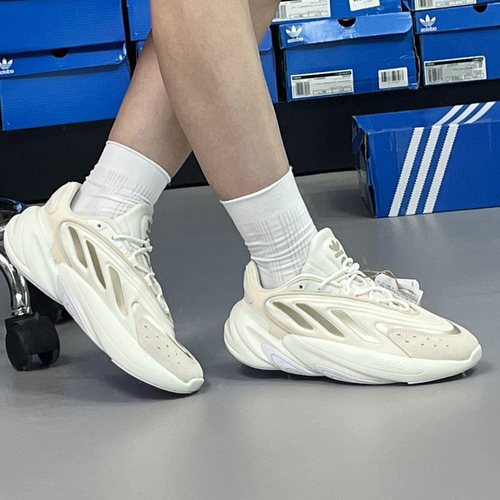 正品Adidas阿迪达斯OZELIA男女时尚厚底减震老爹休闲运动鞋JH7366