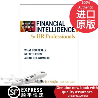 【现货进口原版书籍】Financial Intelligence for HR Professionals 人力资源专业人士的财务智慧 哈佛商业评论 Karen BermanKare