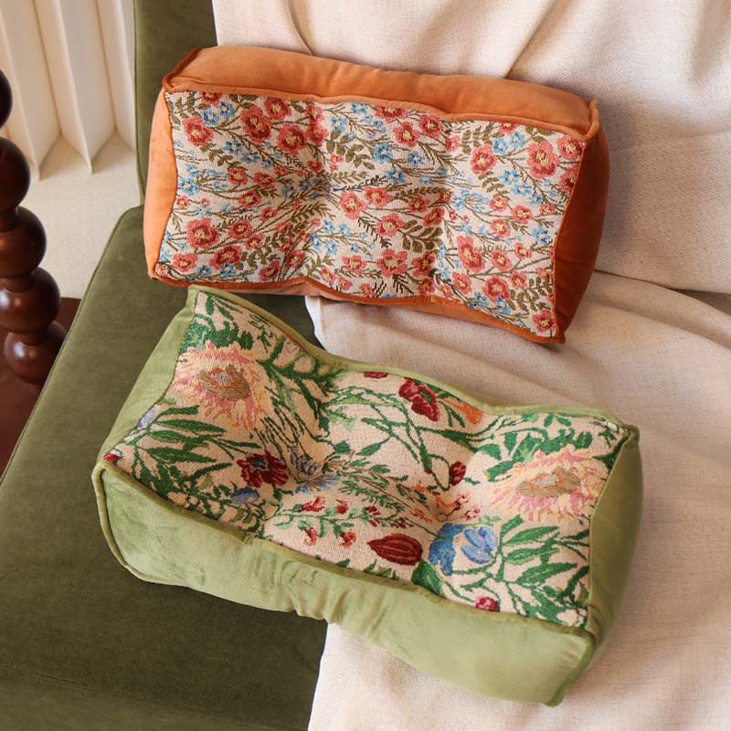 日系u型抱枕沙发客厅长方形靠枕轻奢高级感卧室腰枕办公室午睡枕