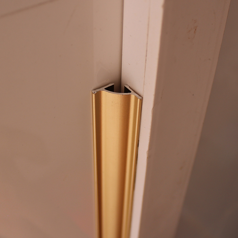 钛金铝合金阴角条金属阴角线天花吊顶墙边装修内角走线槽装饰线条