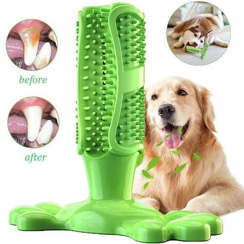 Dog toys chewable teeth chewing gum bad breath brushing for