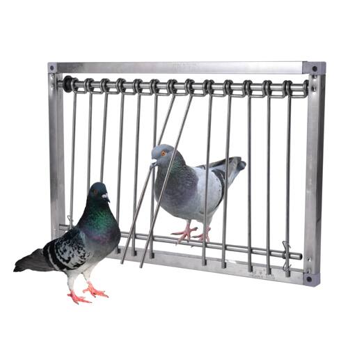 1 Pc Stainless Steel Dovecot Trap Door Pigeon Door Wire Fram