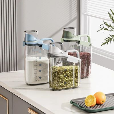 Moisture-Proof Storage Container for Gra Pet Food Snacks Tra