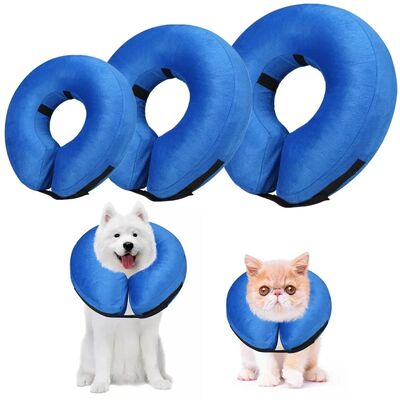 Dog Cones After Surgery, Protective Inflatable Dog Collar Pe