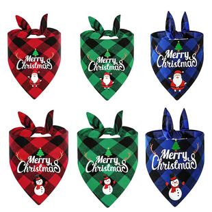Towel Small And Christmas sized Triangle Medium Dog Holiday